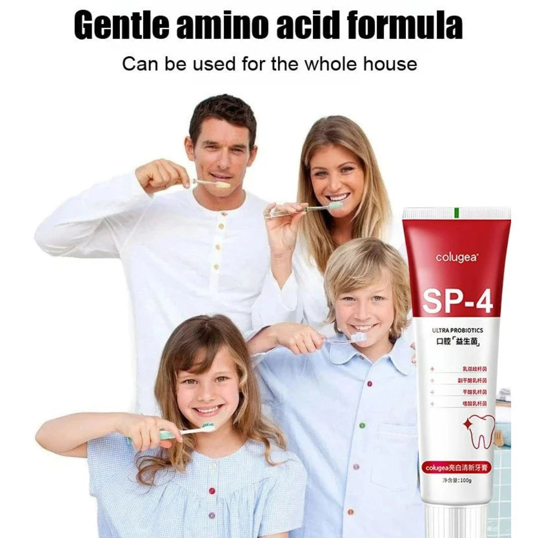 Sp-4 probiotic whitening toothpaste, Teeth Whitener Toothpaste, Natural Tooth Whitener (Buy 1 Get 1 Free)