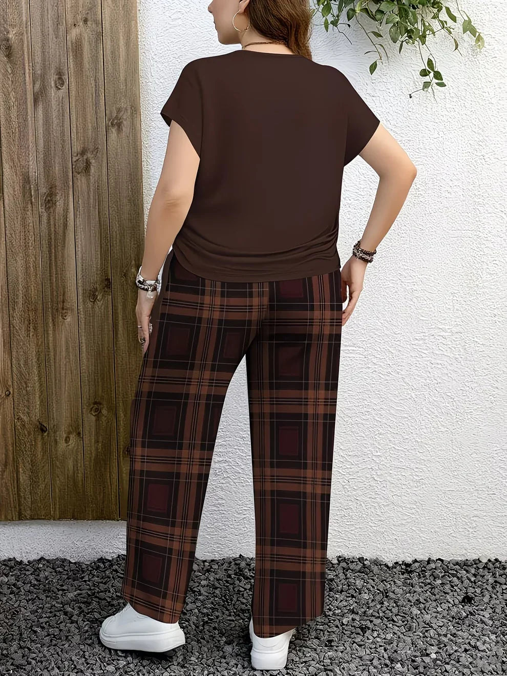 Chic Plaid Co-ord Set