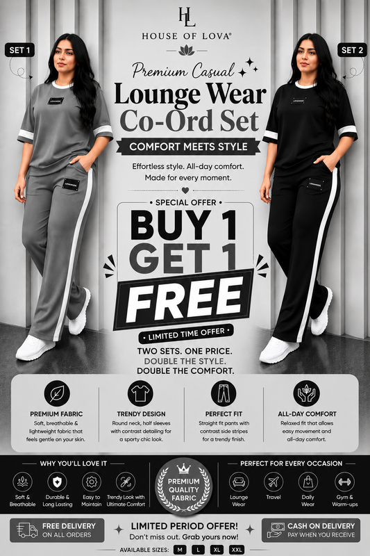 Women's Premium Co-Ord Set – Buy 1 Get 1 Free