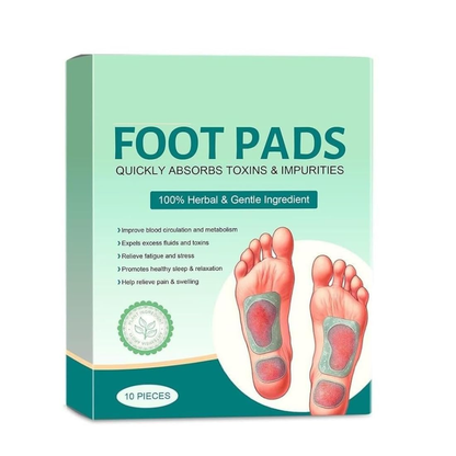 Herbal And Gentle Ingredient Detox Foot Pads (Pack Of 1) (2 Pcs)