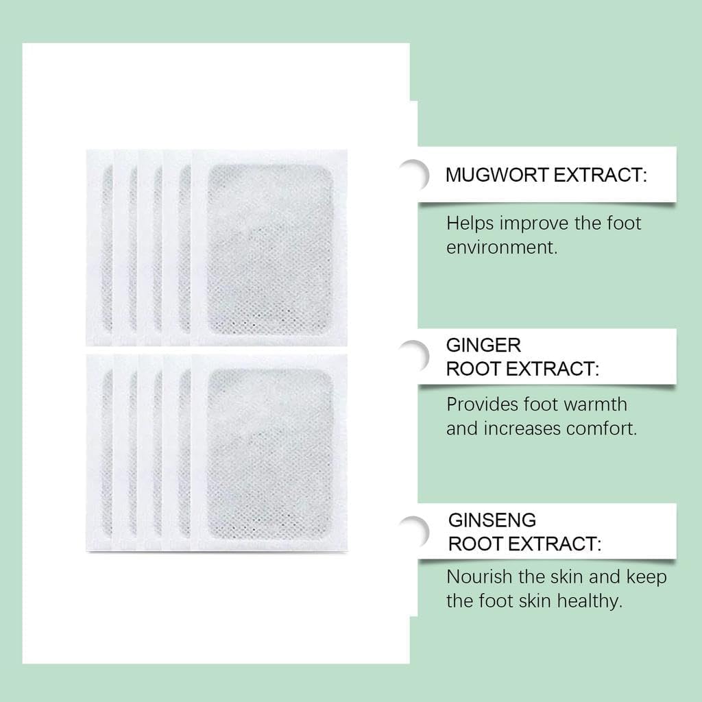 Herbal And Gentle Ingredient Detox Foot Pads (Pack Of 1) (2 Pcs)