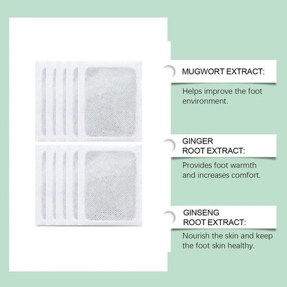 Herbal And Gentle Ingredient Detox Foot Pads (Pack Of 1) (2 Pcs)