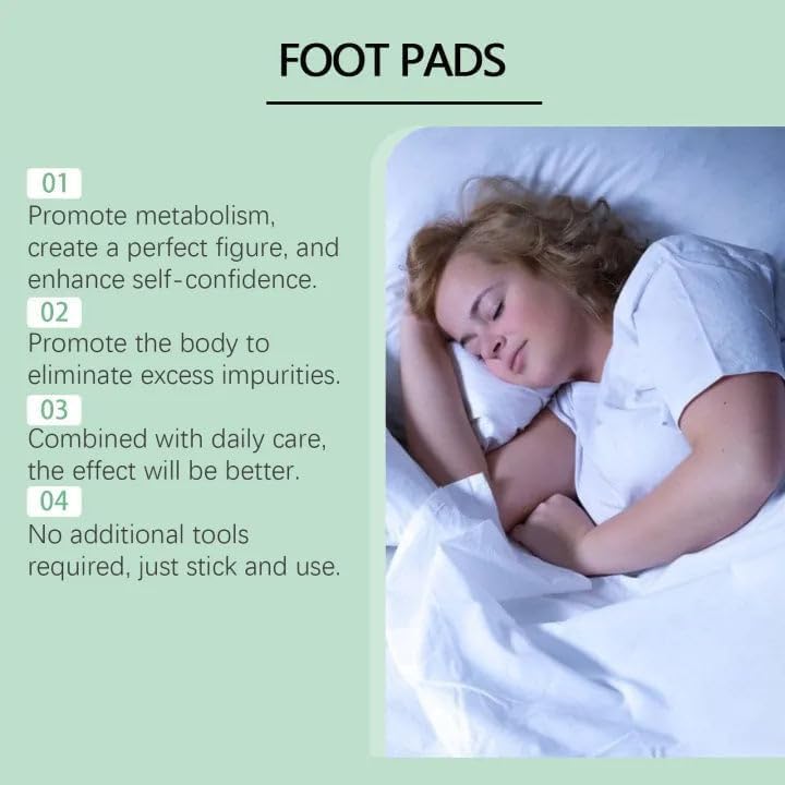Herbal And Gentle Ingredient Detox Foot Pads (Pack Of 1) (2 Pcs)