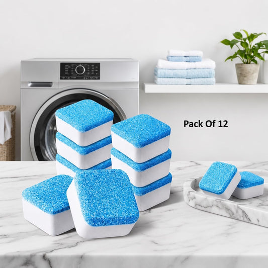 Washing Machine Cleaner Tablets (Pack Of 12)