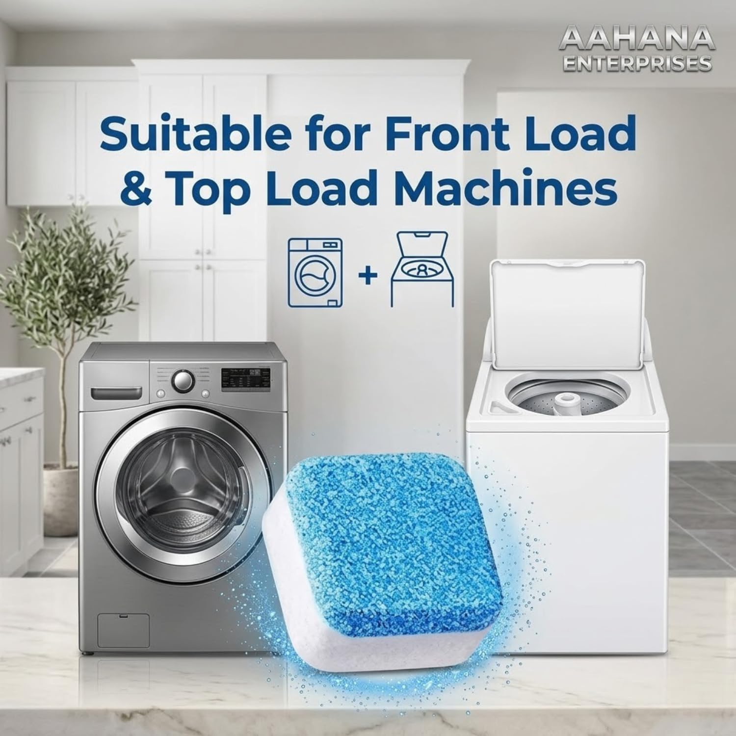 Washing Machine Cleaner Tablets (Pack Of 12)